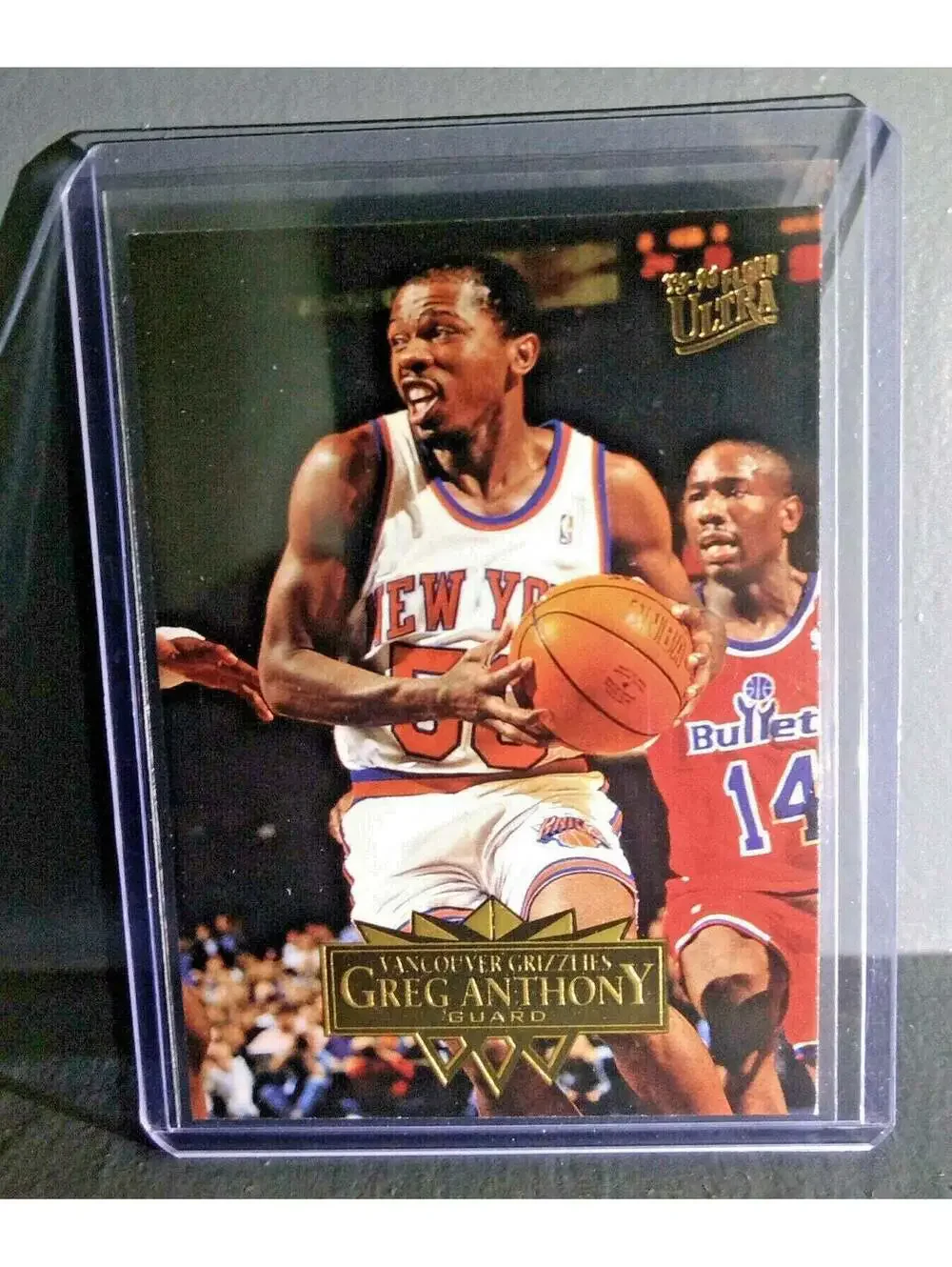 1995-96 Greg Anthony Fleer Ultra #188 Basketball Card